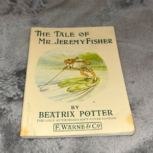 The Tale Of Mr. Jeremy Fisher by Beatrix Potter, 1987, Paperback